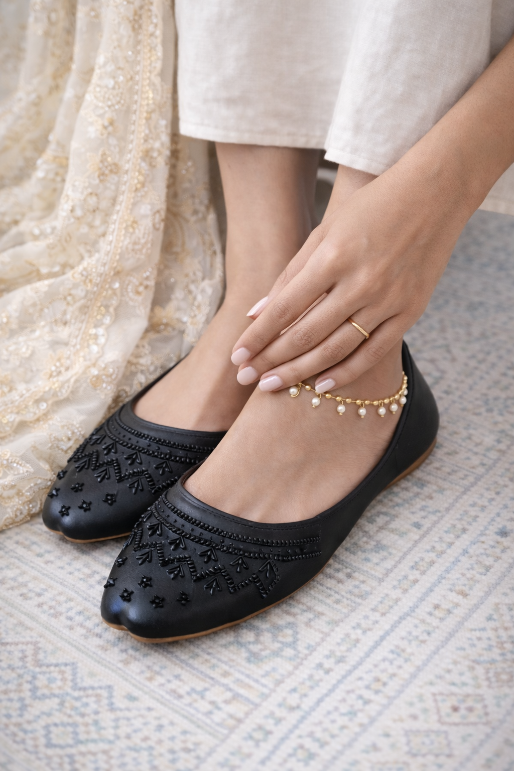Black on Black Khussa
