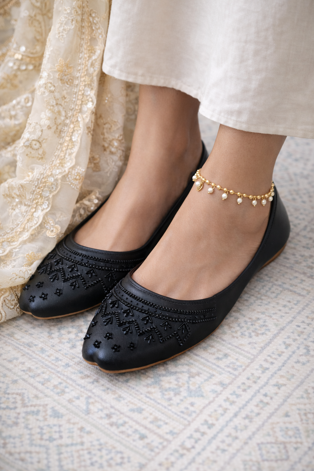 Black on Black Khussa