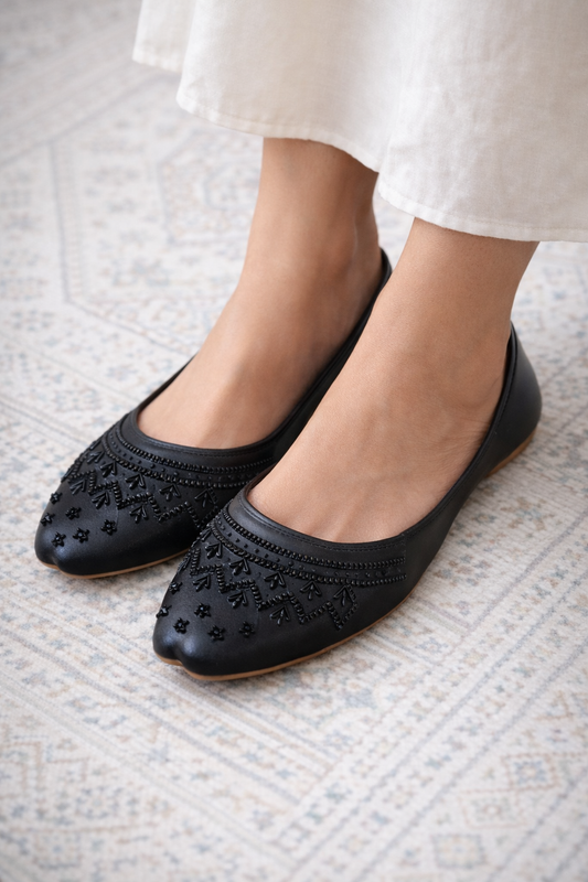 Black on Black Khussa